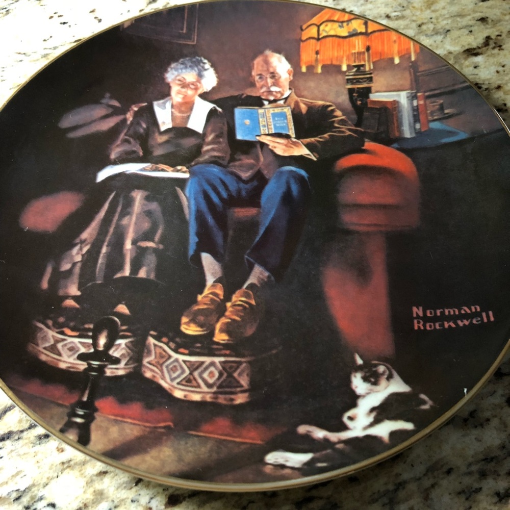 Norman Rockwell’s Evening Ease by Knowles